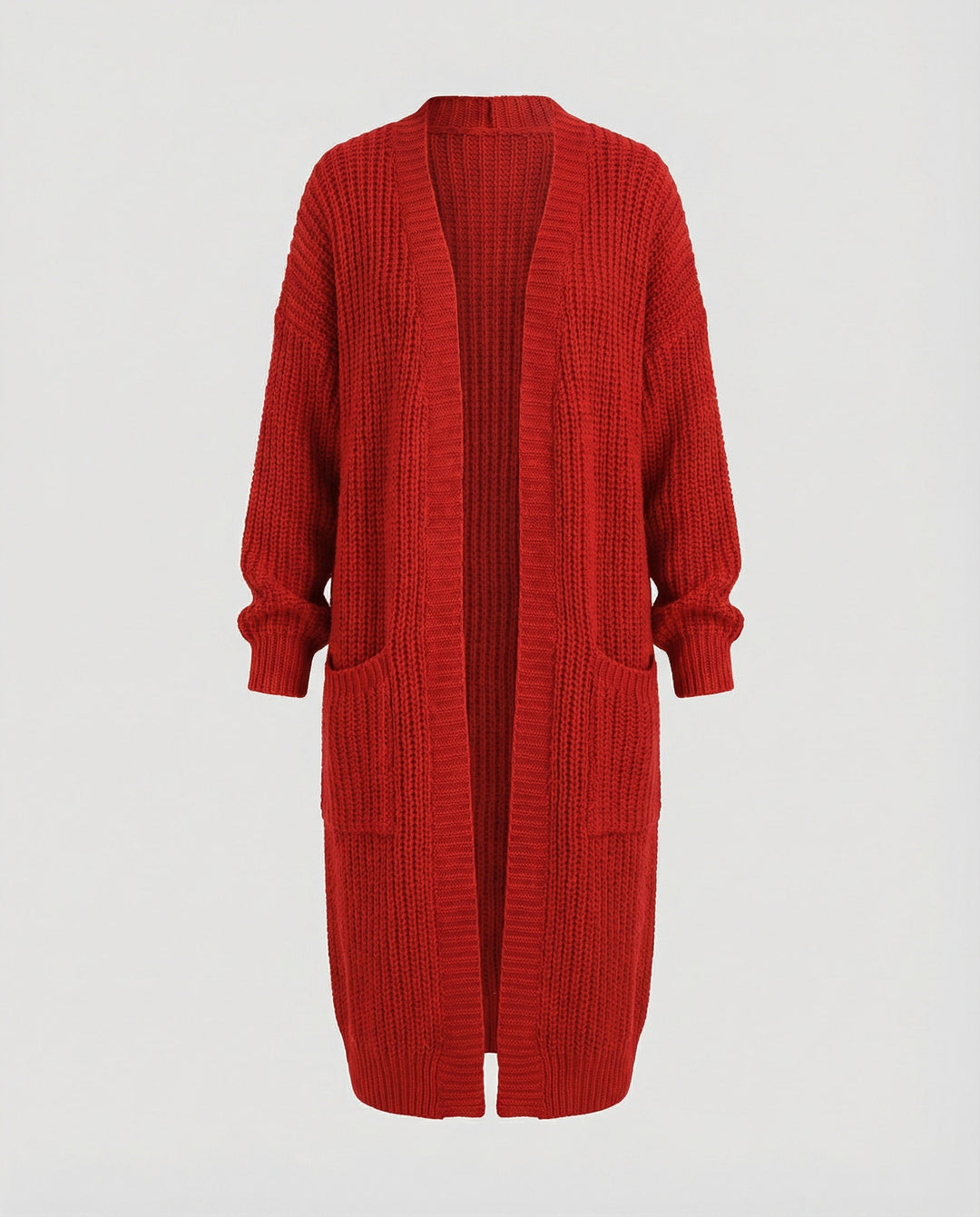 Oversized Strickmantel Damen