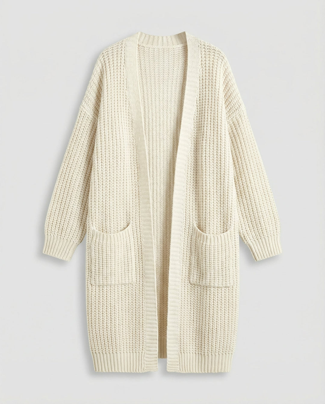 Oversized Strickmantel Damen