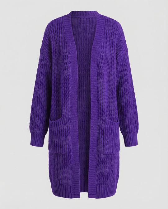 Oversized Strickmantel Damen