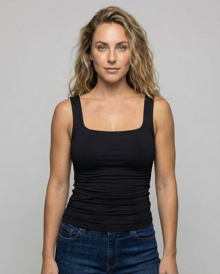 Figurbetontes Damen Top