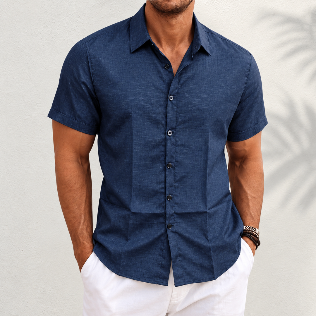 Nord Taschen | Herren Leinenhemd