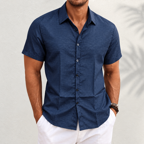 Nord Taschen | Herren Leinenhemd