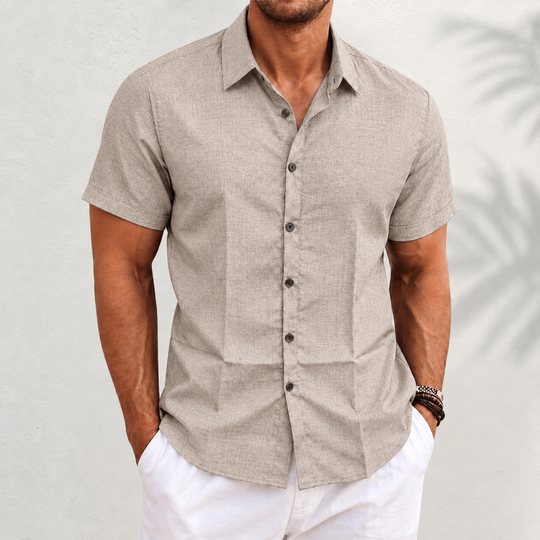 Nord Taschen | Herren Leinenhemd