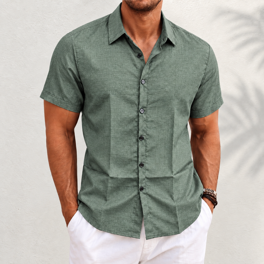 Nord Taschen | Herren Leinenhemd