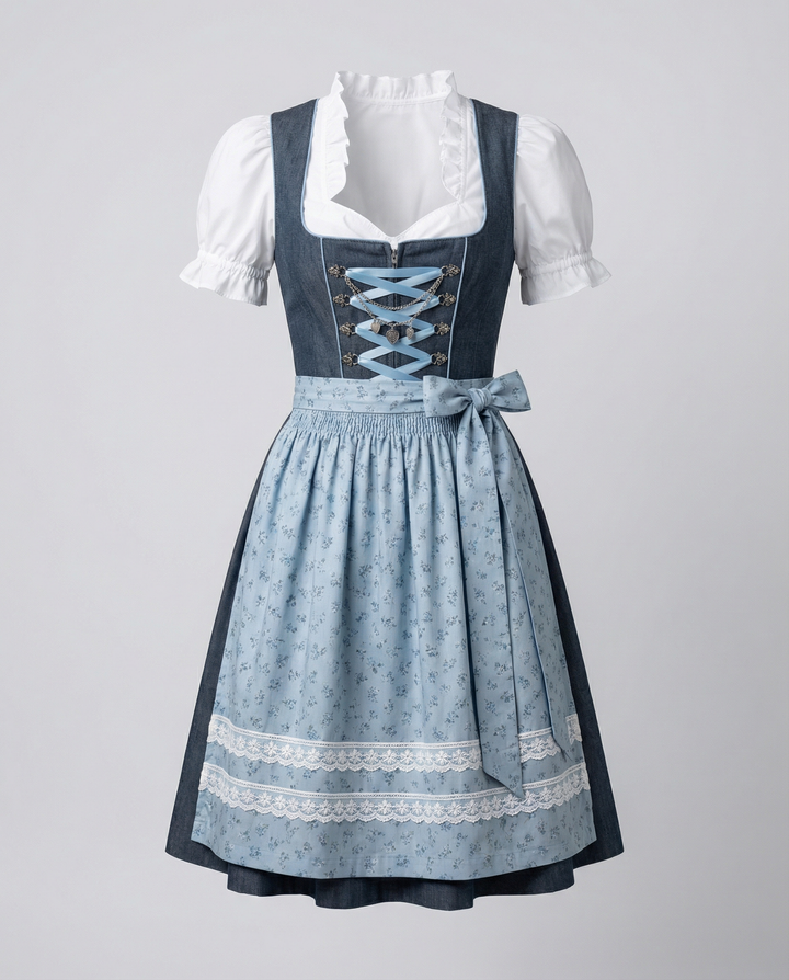 Elegantes Trachtenmode Dirndl Damen