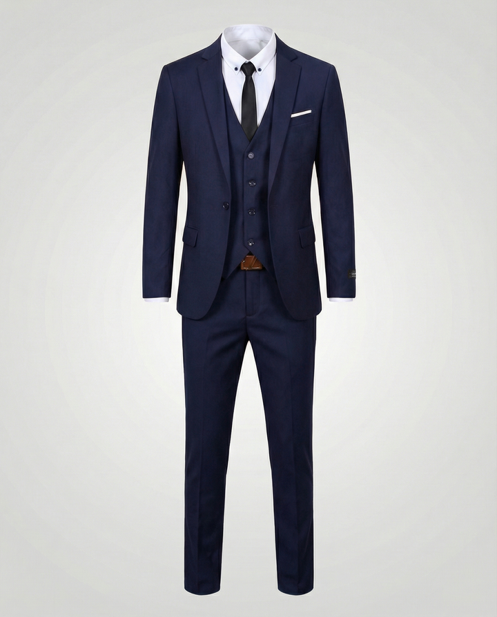 Eleganter 3 Teilig Herrenanzug
