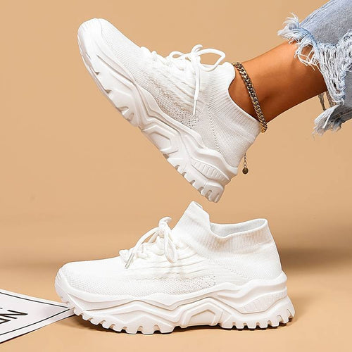 Orthopädische Sportschuhe | Chunky | Mesh | Slip-on Sneaker | Sportschuhe für Frauen