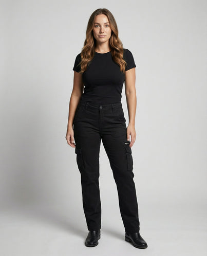Damen Cargohose mit Taschen