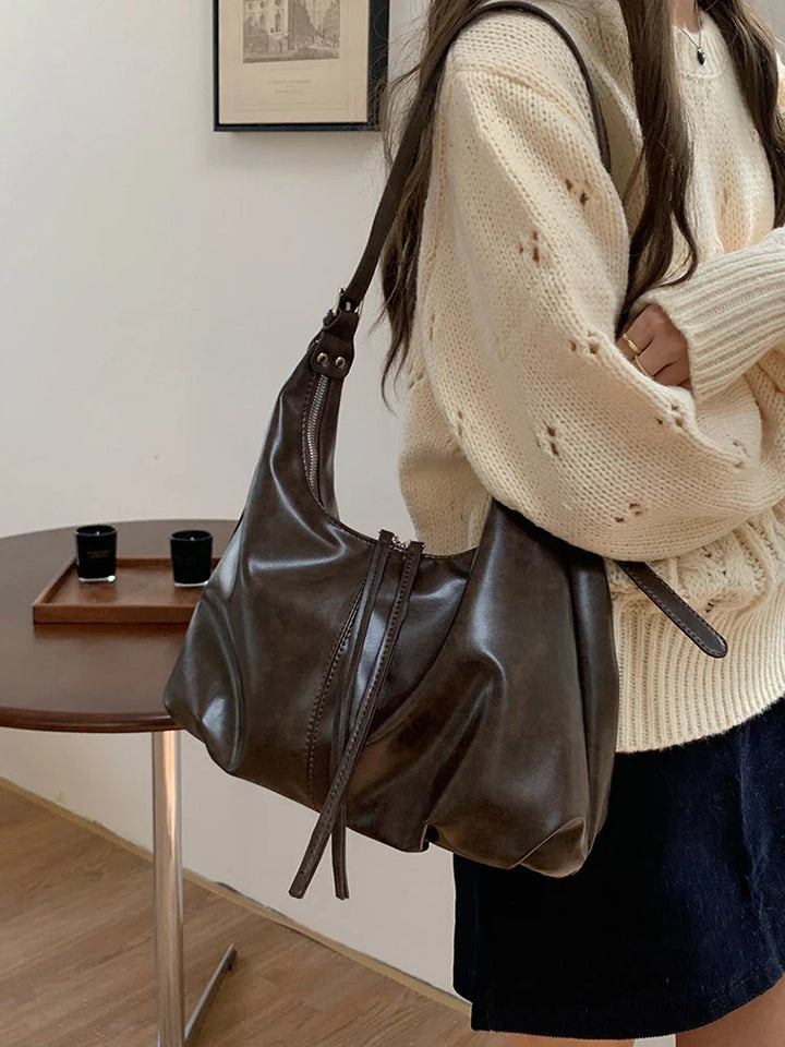 Nord Taschen | Damen Schultertasche mit Hobo-Form