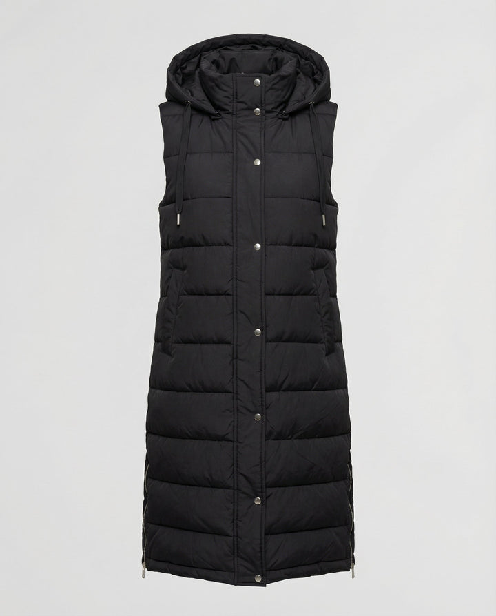 Lange Steppweste Damen