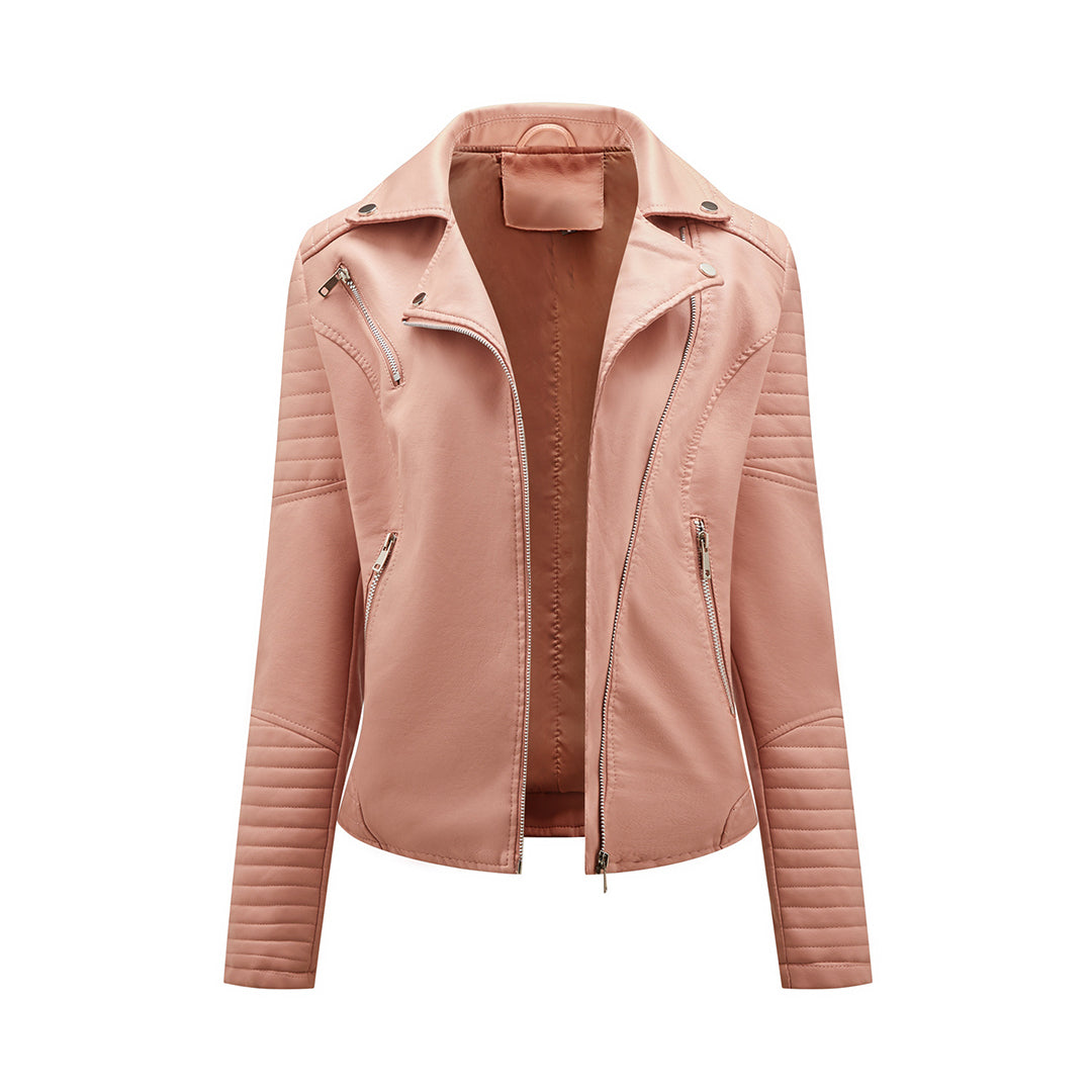 Elegante Lederjacke für Frauen