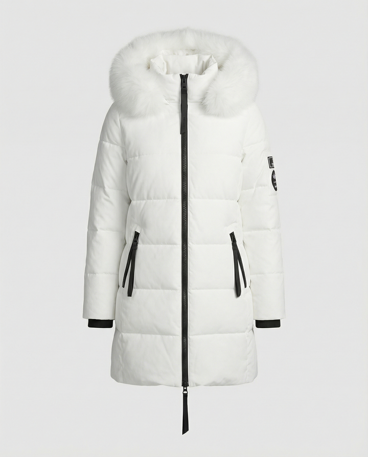 Bequeme Winddichte Winterjacke Damen