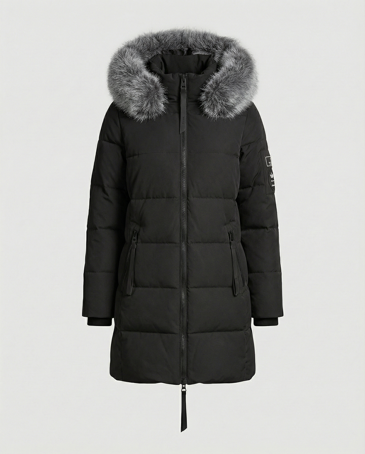 Bequeme Winddichte Winterjacke Damen