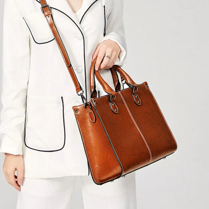 Nord Taschen | Damen Schultertasche mit Doppelgriff