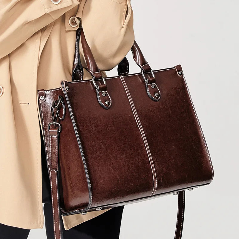 Nord Taschen | Damen Schultertasche mit Doppelgriff