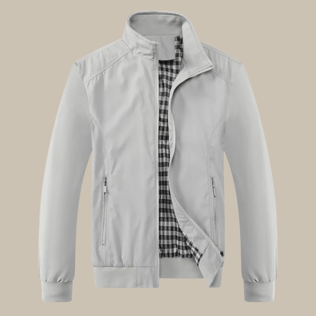 Stilvolle Casual Herbst Windbreaker mit Kragen für Männer