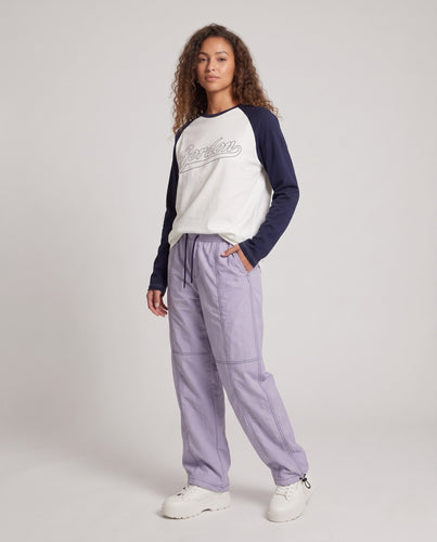 Herren Weite Cargo-Hose mit Kordelzug kniepartie-Naht und verstellbarem Saum Nord Taschen