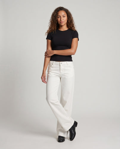 Damen Palazzo-Hose mit weitem Bein und klassischem Taschen-Design Nord Taschen