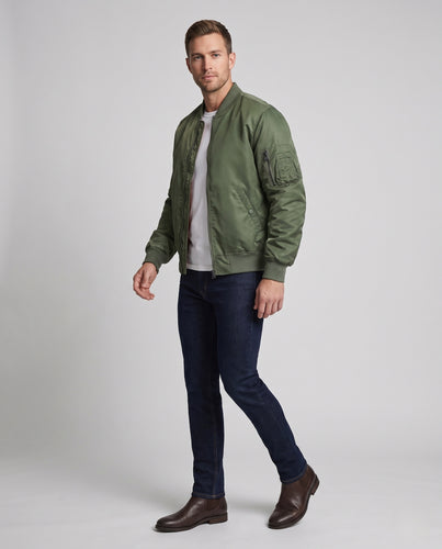 Herren Sportliche und bequeme Bomberjacke Nord Taschen