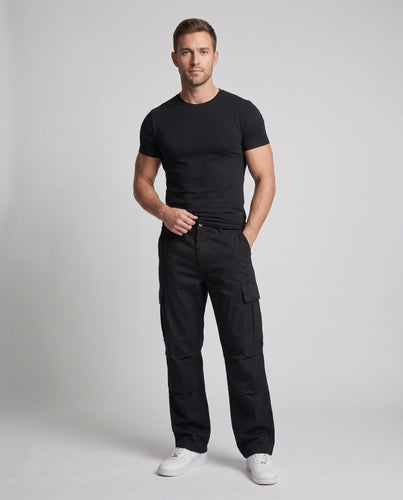 Herren Cargohose im Camouflage-Design Nord Taschen