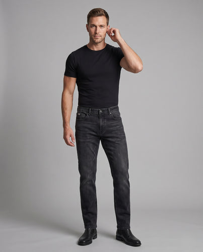 Herren Casual Denim-Hosen mit lässigem Schnitt Nord Taschen