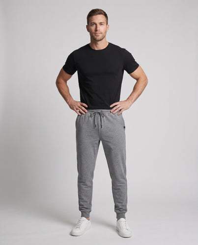 Herren Thermo-Fleece Jogginghose mit elastischem Bund und Bündchen Nord Taschen