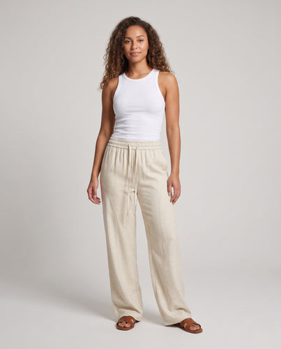 Damen Bequeme und weite Sommerhose Nord Taschen