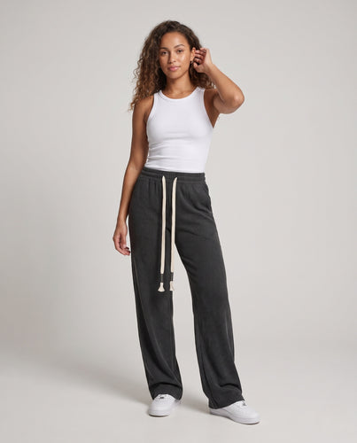Damen Bequeme und weitgeschnittene Lounge-Hose Nord Taschen