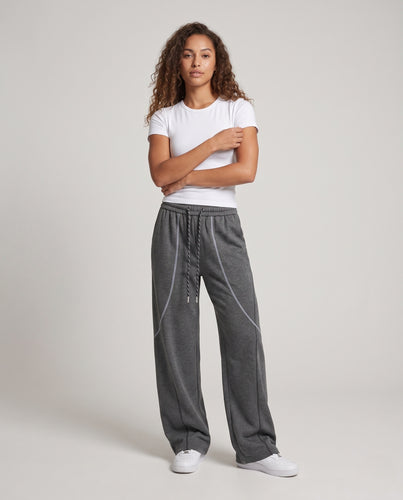 Damen Lässige Freizeithose mit weitem Schnitt Nord Taschen