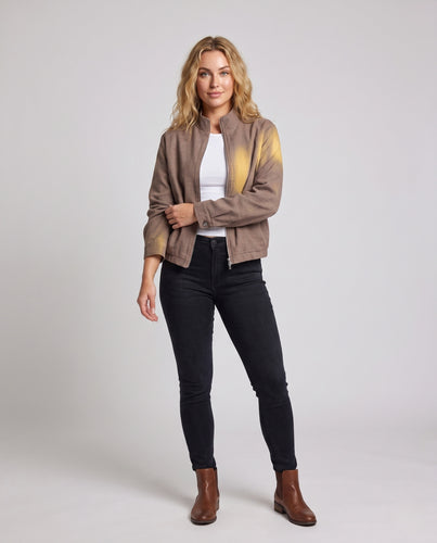 Damen Minimalistische Übergangsjacke Nord Taschen