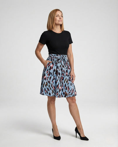 Damen Freizeitkleid im Zweiteiler Look