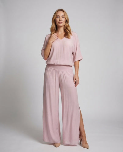 Damen Zweiteiler Set Sommer Chiffon