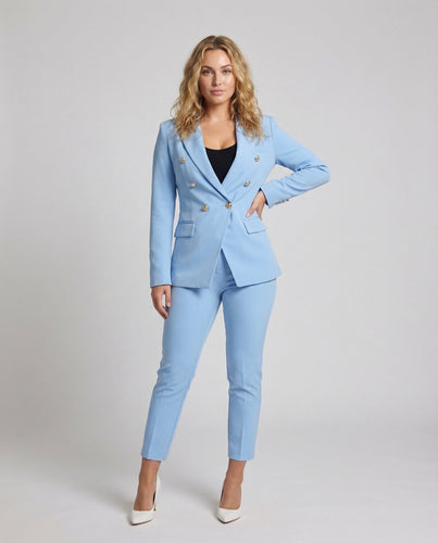 Damen Hosenanzug mit zweireihigem Blazer - Vittorelli