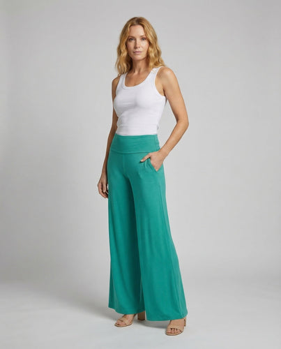Damen Palazzo Hose Jersey
