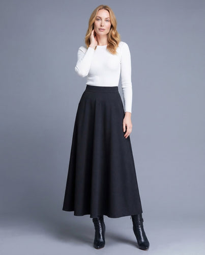 Damen Tellerrock Maxi