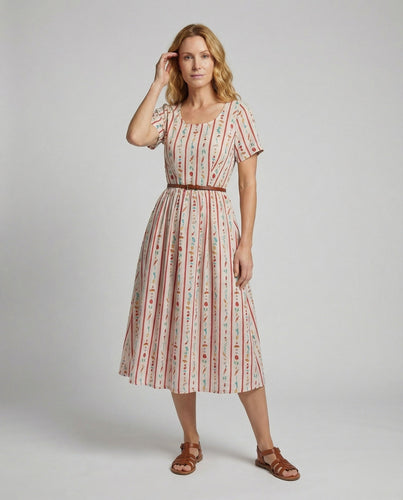 Damen geometrische Spitzenbluse mit Jerseyfutter - Vittorelli