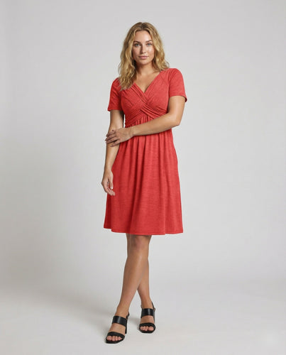 Damen Jersey-Maxikleid mit Empire-Schnitt