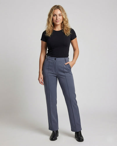 Damen Seriöse Bügelfaltenhose Anzugset