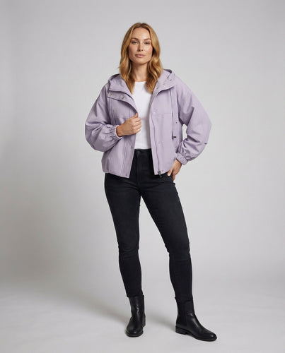 Damen Kapuzenjacke Oversize Reißverschluss - Vittorelli