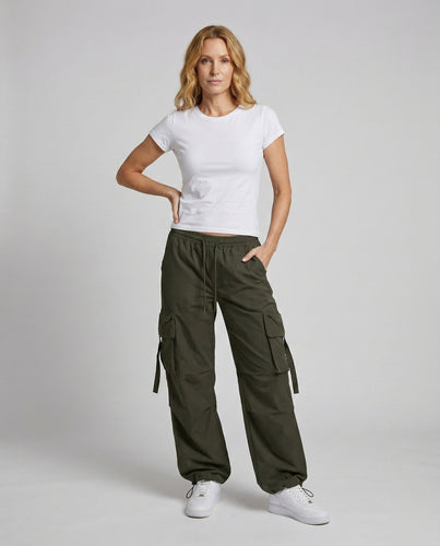 Damen Funktionale Klappentaschen MischgewNord Taschene Workwear-Hose