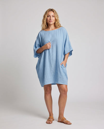 Damen Leichtes, luftig geschnittenes Sommerkleid