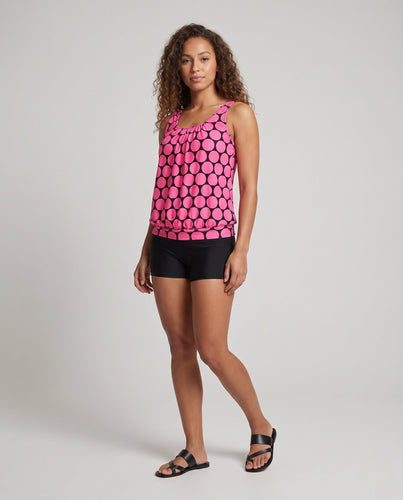 Damen eleganter Tankini mit modischem Muster  Nord Taschen