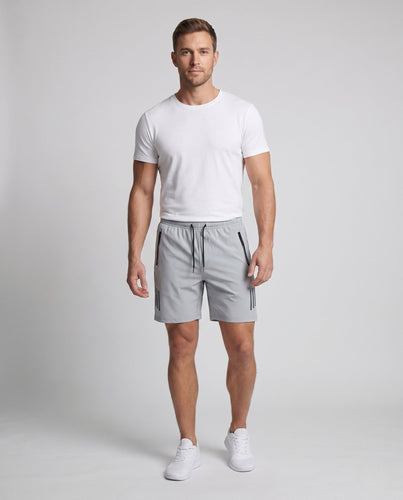 Herren Sportliche Laufshorts mit praktischen Reißverschlusstaschen