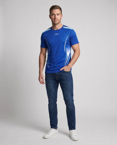 Herren sportliches Funktionsshirt mit atmungsaktiven Eigenschaften Nord Taschen