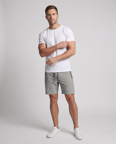 Herren sportliche Funktionsshorts mit elastischem Bund und praktischen Reißverschlusstaschen Nord Taschen