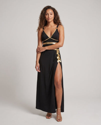Damen Antike Griechische Abendkleid Nord Taschen