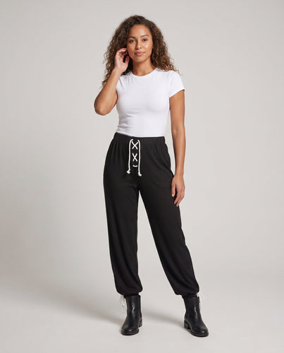 Frauen Bequeme Freizeit-Hosen mit individuell einstellbarem Bund Nord Taschen