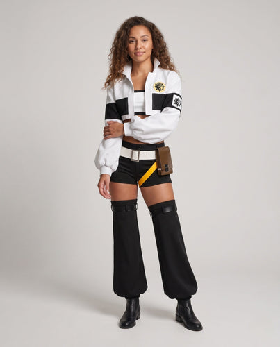 Damen Cosplay-Kostümset mit detailverliebtem Design und vielseitigen Accessoires Nord Taschen