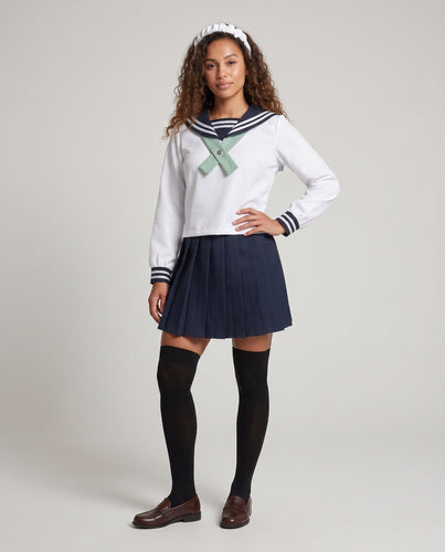 Damen Cosplay-Outfit mit klassischem T-Shirt und weitem Hosenanzug Nord Taschen