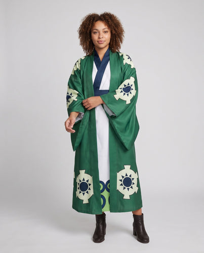 Damen traditionelles Kimono-Kostüm mit kunstvollen Verzierungen Nord Taschen